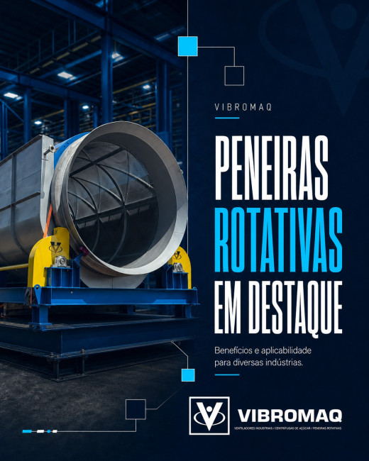 Peneiras Rotativas em Destaque