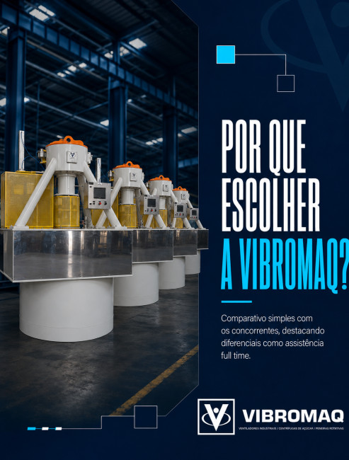 Por que Escolher a Vibromaq?