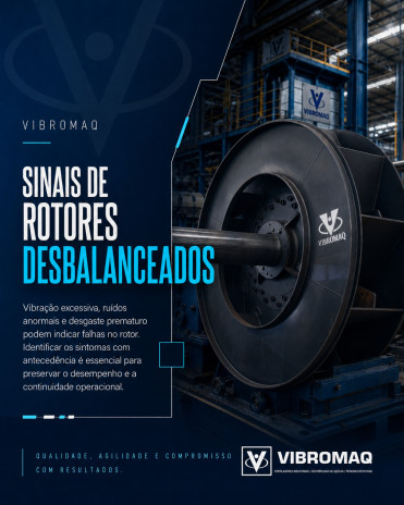 Sinais de Rotores Desbalanceados