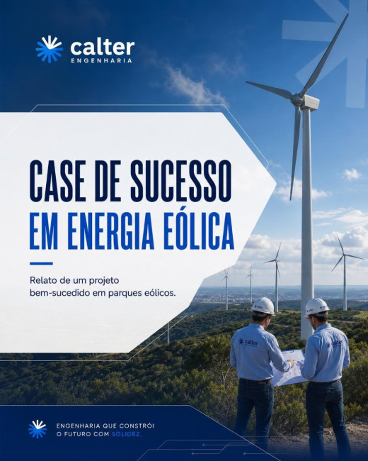 Case de sucesso em energia eólica