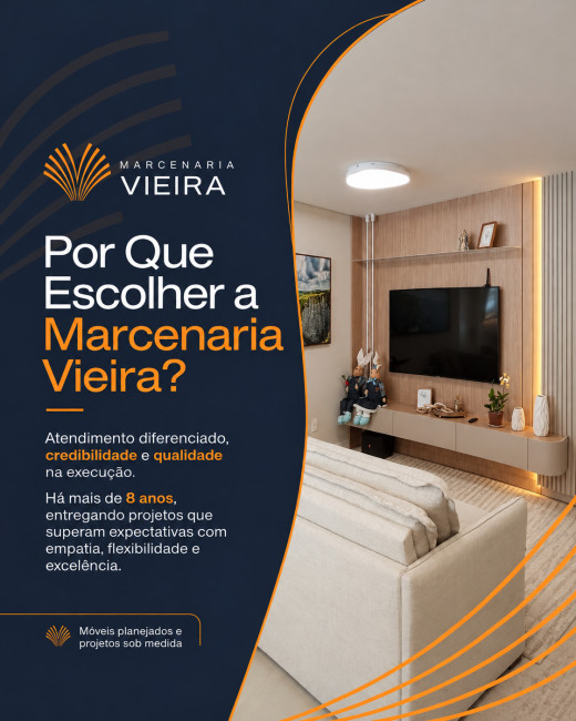 Por Que Escolher a Marcenaria Vieira?