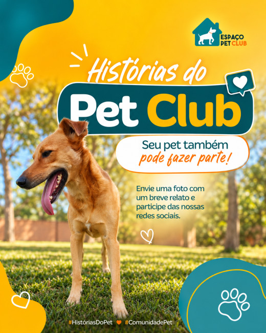 Histórias do Pet Club: Seu Pet Também Pode Fazer Parte!