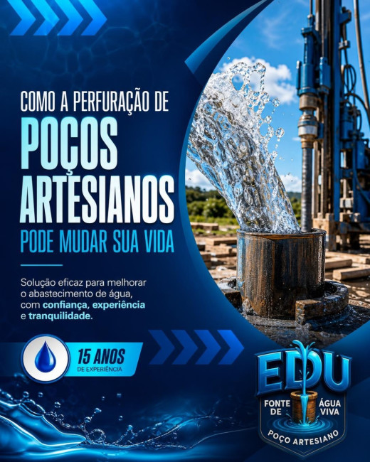 Como a Perfuração de Poços Artesianos Pode Mudar Sua Vida