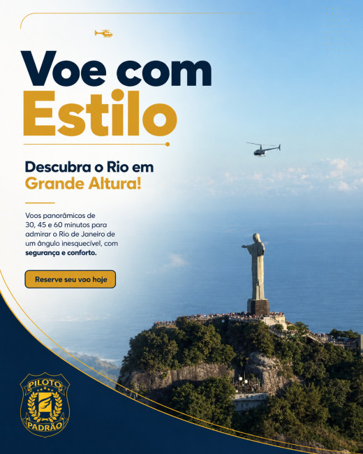Voe com Estilo: Descubra o Rio em Grande Altura!