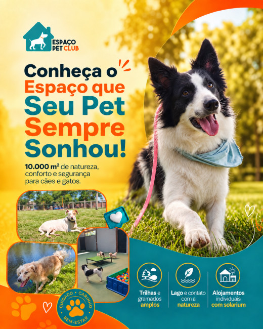 Conheça o Espaço que Seu Pet Sempre Sonhou!