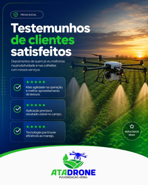 Testemunhos de clientes satisfeitos