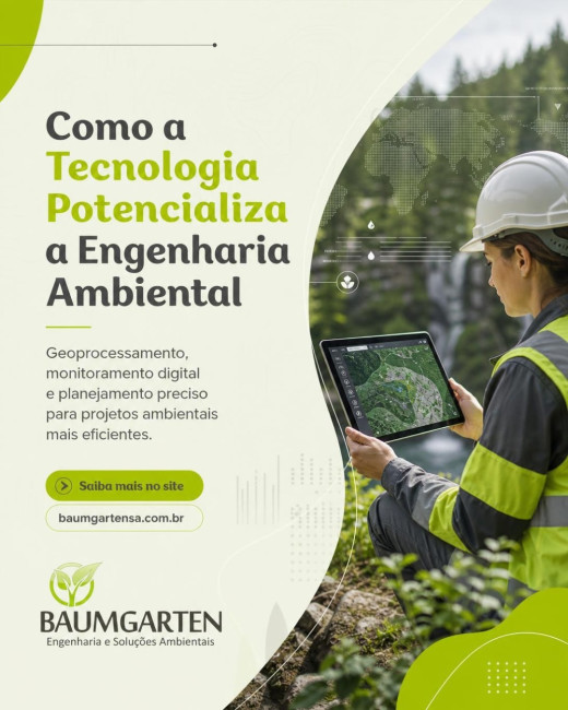Como a Tecnologia Potencializa a Engenharia Ambiental