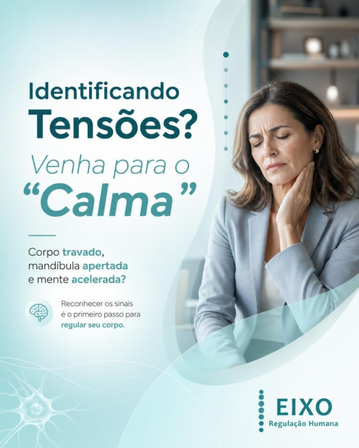 Identificando Tensões? Venha Para o 'Calma'!