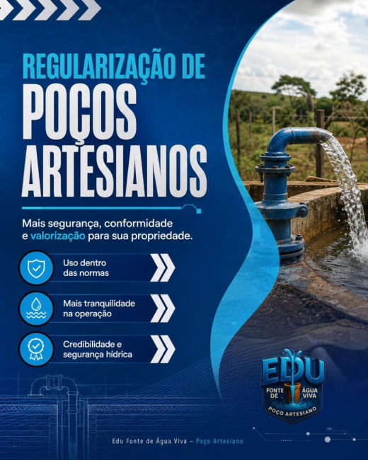 Regularização de poços artesianos