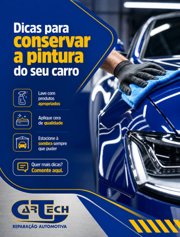 Dicas para conservar a pintura do seu carro