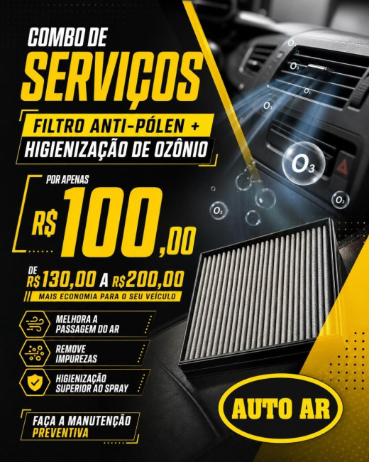 Promocional: combo de serviços