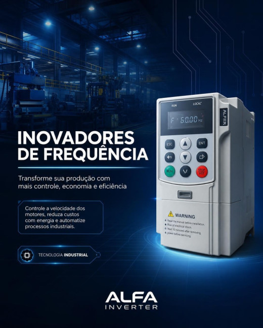 Inversores de frequência: inovação na indústria
