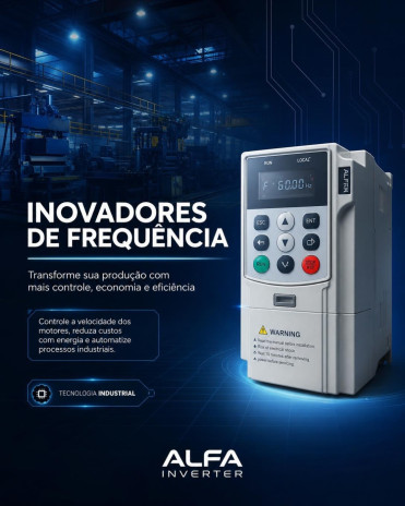 Inversores de frequência: inovação na indústria