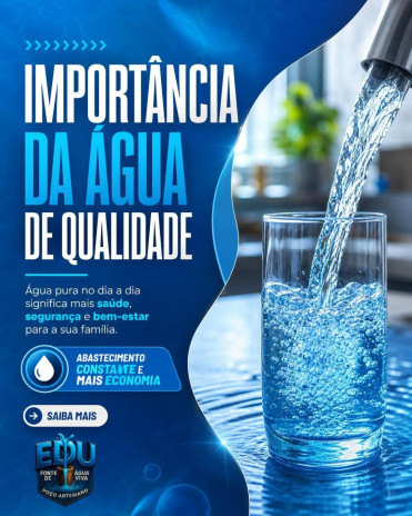 Importância da Água de Qualidade