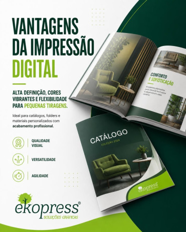 Vantagens da impressão digital