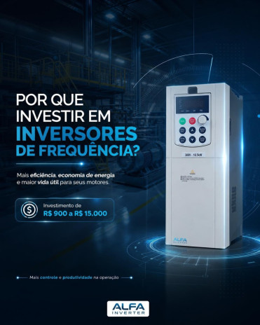 Por que investir em inversores de frequência?