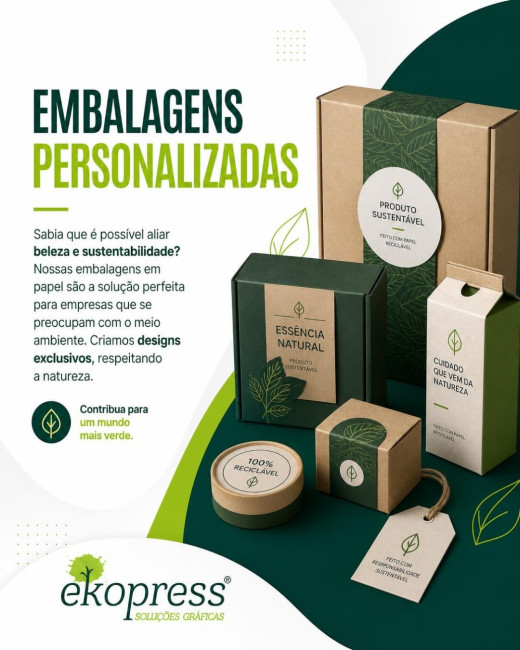 Embalagens personalizadas
