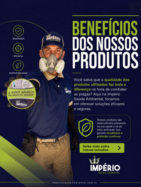 Benefícios dos nossos produtos