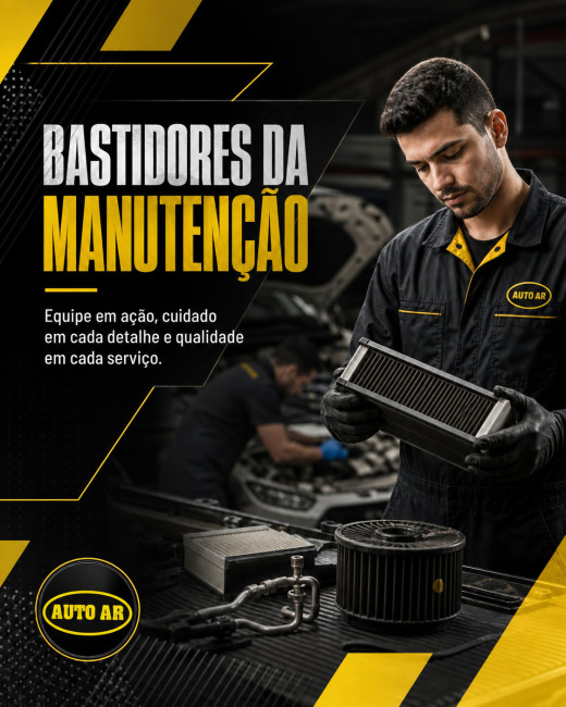 Bastidores da manutenção