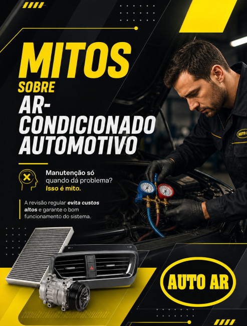 Mitos sobre ar-condicionado automotivo
