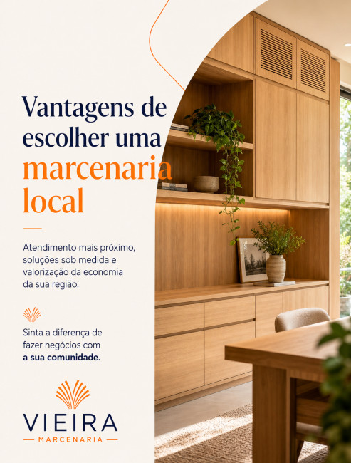 Vantagens de escolher uma marcenaria local