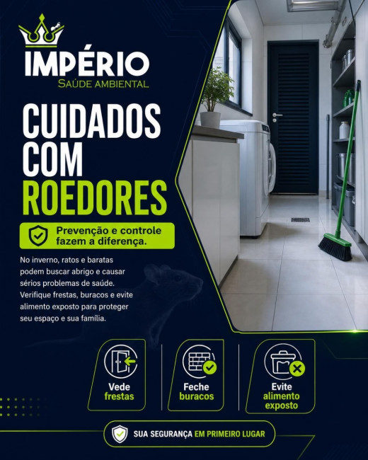 Cuidados com roedores