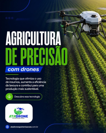Agricultura de precisão com drones