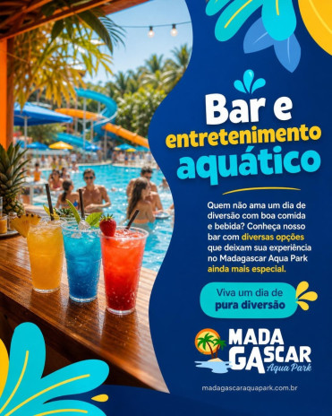 Bar e entretenimento aquático