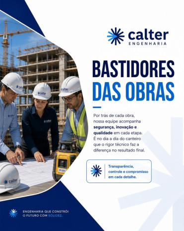 Bastidores das Obras