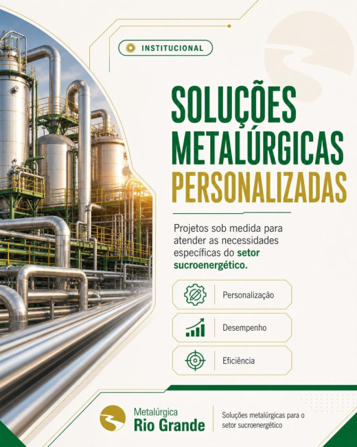 SOLUÇÕES METALÚRGICAS PERSONALIZADAS