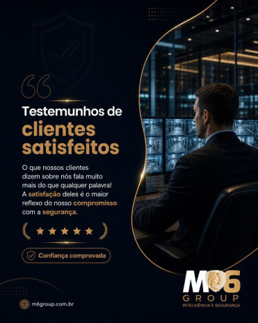 Testemunhos de clientes satisfeitos