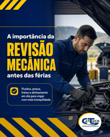 A importância da revisão mecânica antes das férias