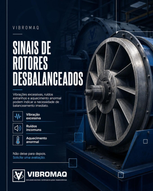 Sinais de Rotores Desbalanceados
