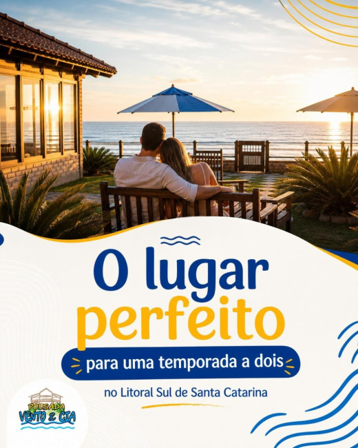 O lugar perfeito para uma temporada a dois no Litoral Sul de Santa Catarina