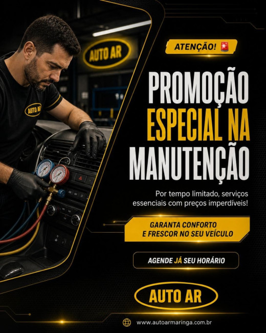 PROMOÇÃO ESPECIAL NA MANUTENÇÃO