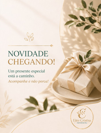 NOVIDADE CHEGANDO! (Um presente especial está a caminho. Acompanhe e não perca! 