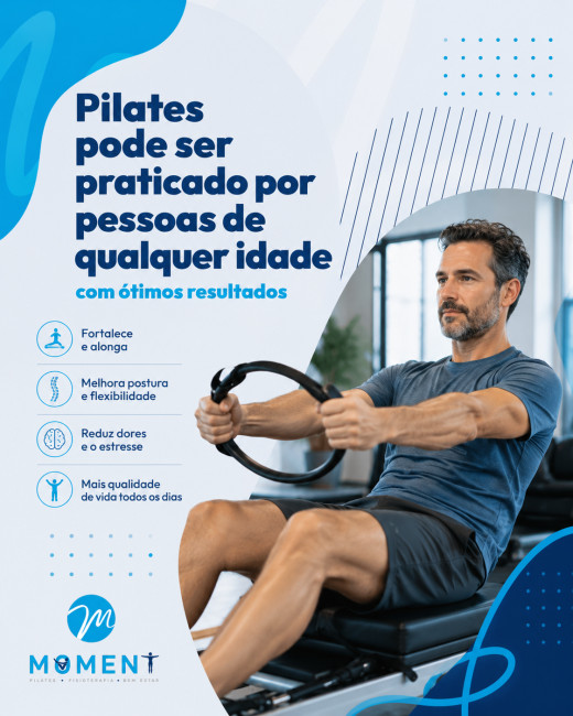 Pilates pode ser praticado por pessoas de qualquer idade com ótimos resultados