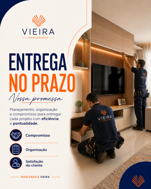 ENTREGA NO PRAZO NOSSA PROMESSA