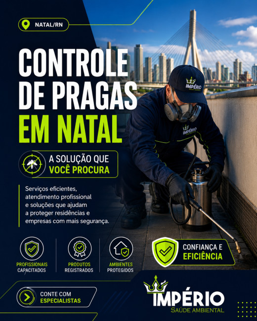 Controle de Pragas em Natal: A Solução que Você Procura
