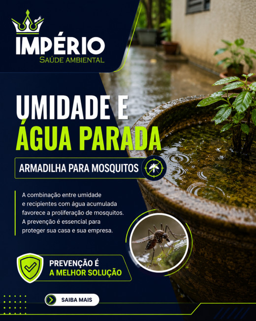 UMIDADE E ÁGUA PARADA